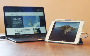 iPad mini5をMacBook Pro13"のサブディスプレイにする これが世界最小の実用的ポストプロダクションシステム！ iPad OS + Mac OS Catalina + Sidecar