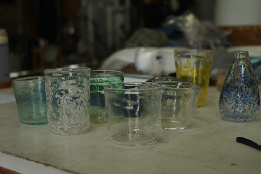 房総 千倉のガラス工房 GLASS FISH グラスフィッシュでガラス制作体験 