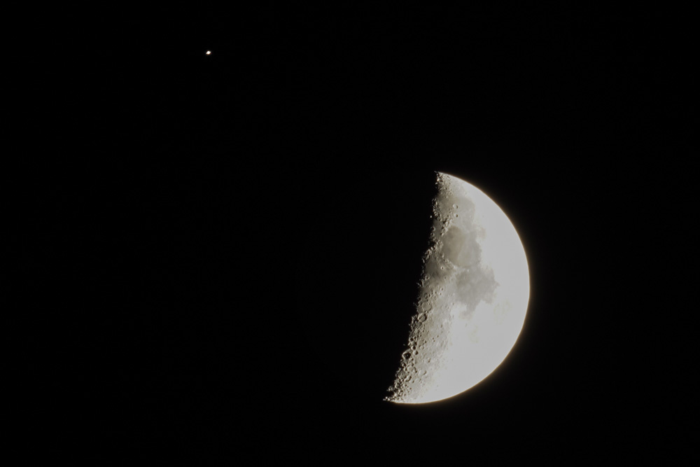 今日の星空模様　土星食と冬の星座たち