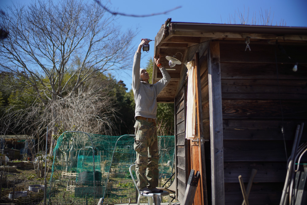 久しぶりのDIYに心躍る　小屋の破風板をリビルド＆リプレイス