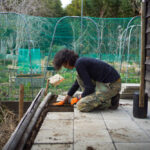 所有することは、メンテナンスすること　小屋の土留め 前面を補修