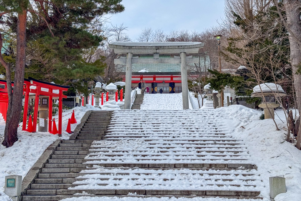 日本の星の神々 住吉三神はオリオン座の真ん中＠小樽 住吉神社