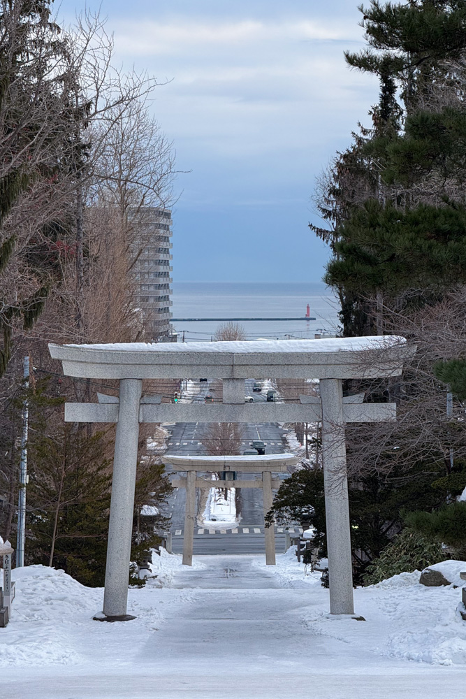 日本の星の神々 住吉三神はオリオン座の真ん中＠小樽 住吉神社