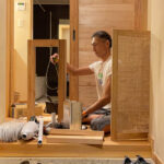 沖縄ワーケーションルームリノベーション　DIYパート DAY48　キッチン下の収納用品の調達＋エントランスの収納棚を作ってDIY作業完了。