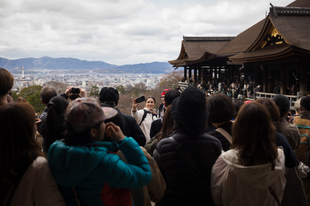 京の街に龍、現る！　清水寺 青龍会