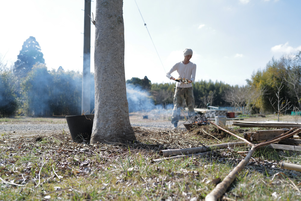 春を感じる1日 敷地前面を整えじゃがいもの植え付け準備をする