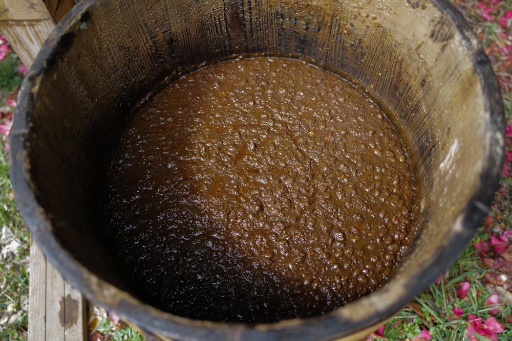 手造りお醤油の搾り 2026