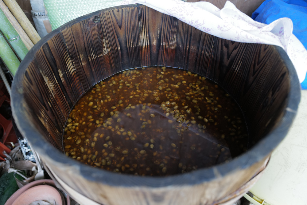 手作りお醤油 天地返し