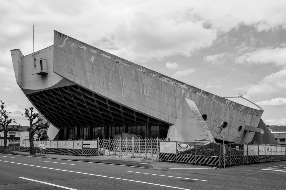 旧香川県立体育館(船の体育館) 丹下健三 1964