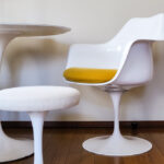 Knoll チュリーップチェアのスィヴィル回転装置のロッドが折れる