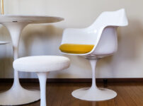 Knoll チュリーップチェアのスィヴィル回転装置のロッドが折れる
