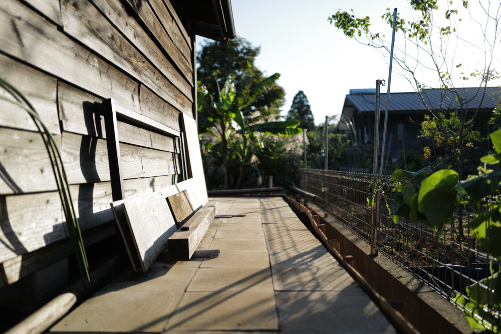 徐々に整う房総フィールド 小屋の土留め補修完了+夏野菜の撤去