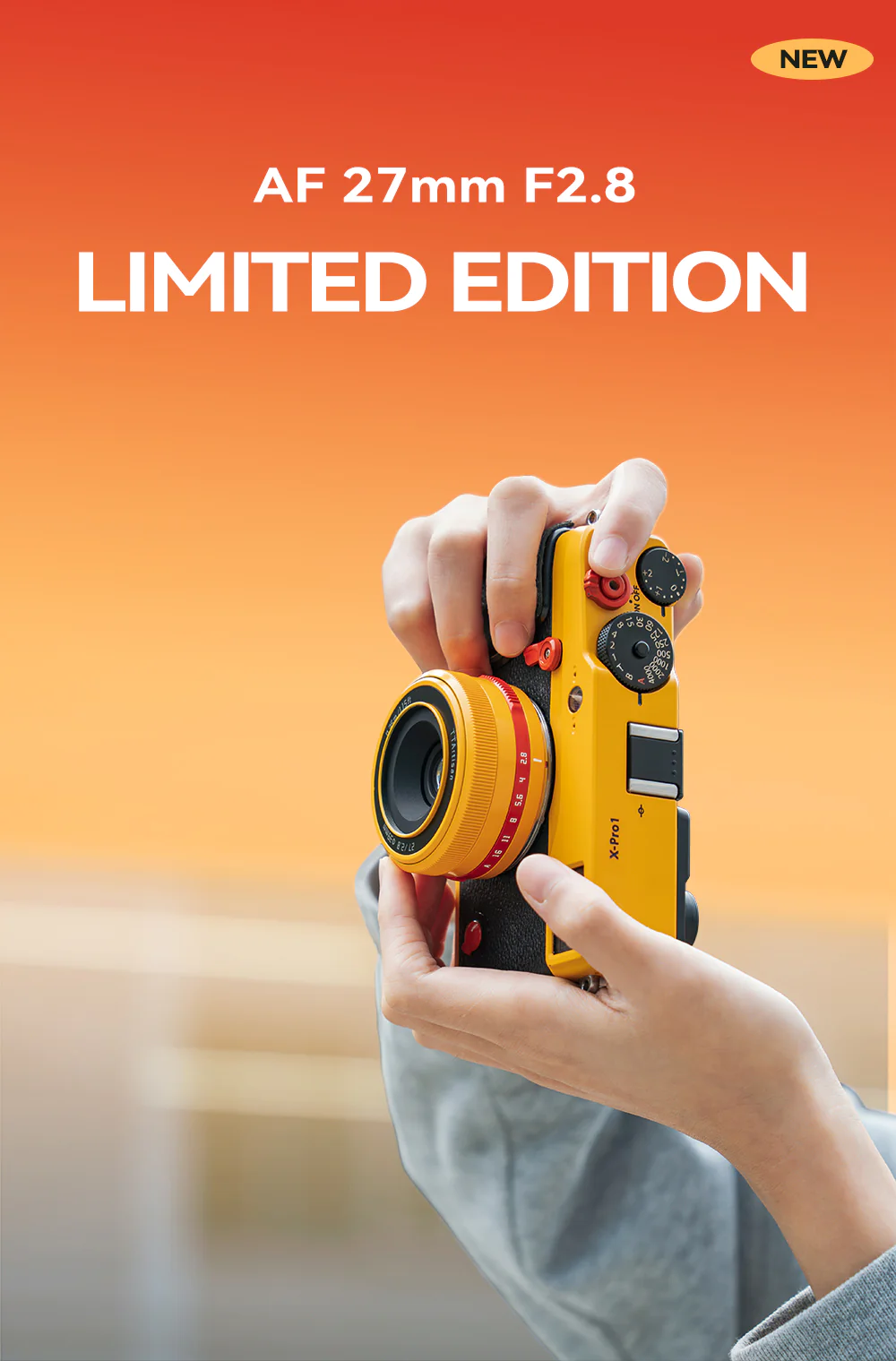 この世を支配する黄色と赤の魔力　TTArtisan AF 27mm F2.8 Twilight Flame Limited Edition for FUJIFILM Xマウント