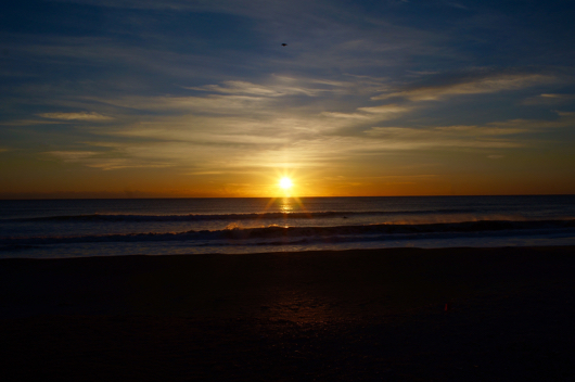Boso Long Beach Kujyukuri Sunrise 九十九里浜の日の出